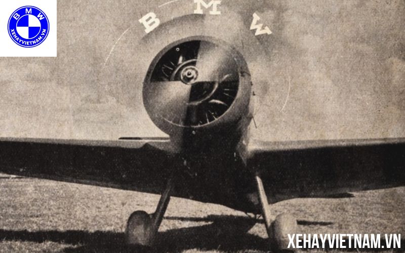 Có ý kiến cho rằng logo BMW xuất phát từ cánh quạt máy bay - động cơ đầu tiên hãng sản xuất