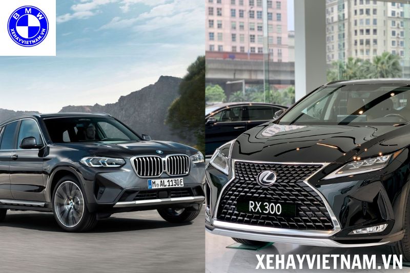 So sánh BMW X3 và Lexus RX 300