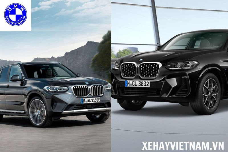 So sánh BMW X3 và X4